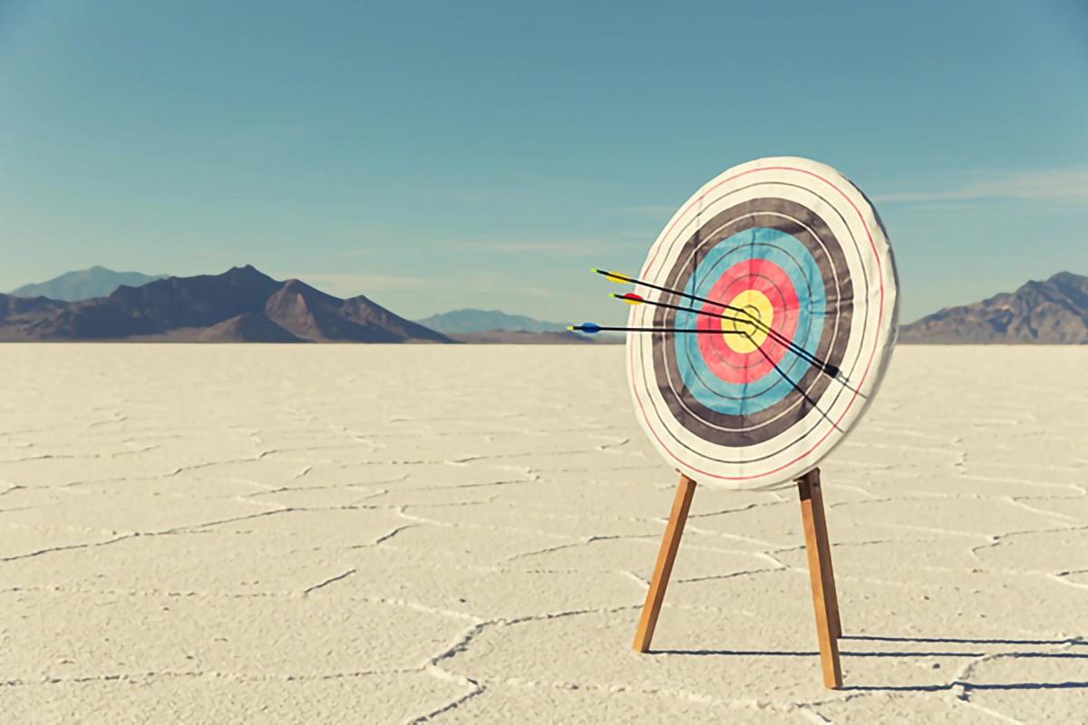 Image of a archery target